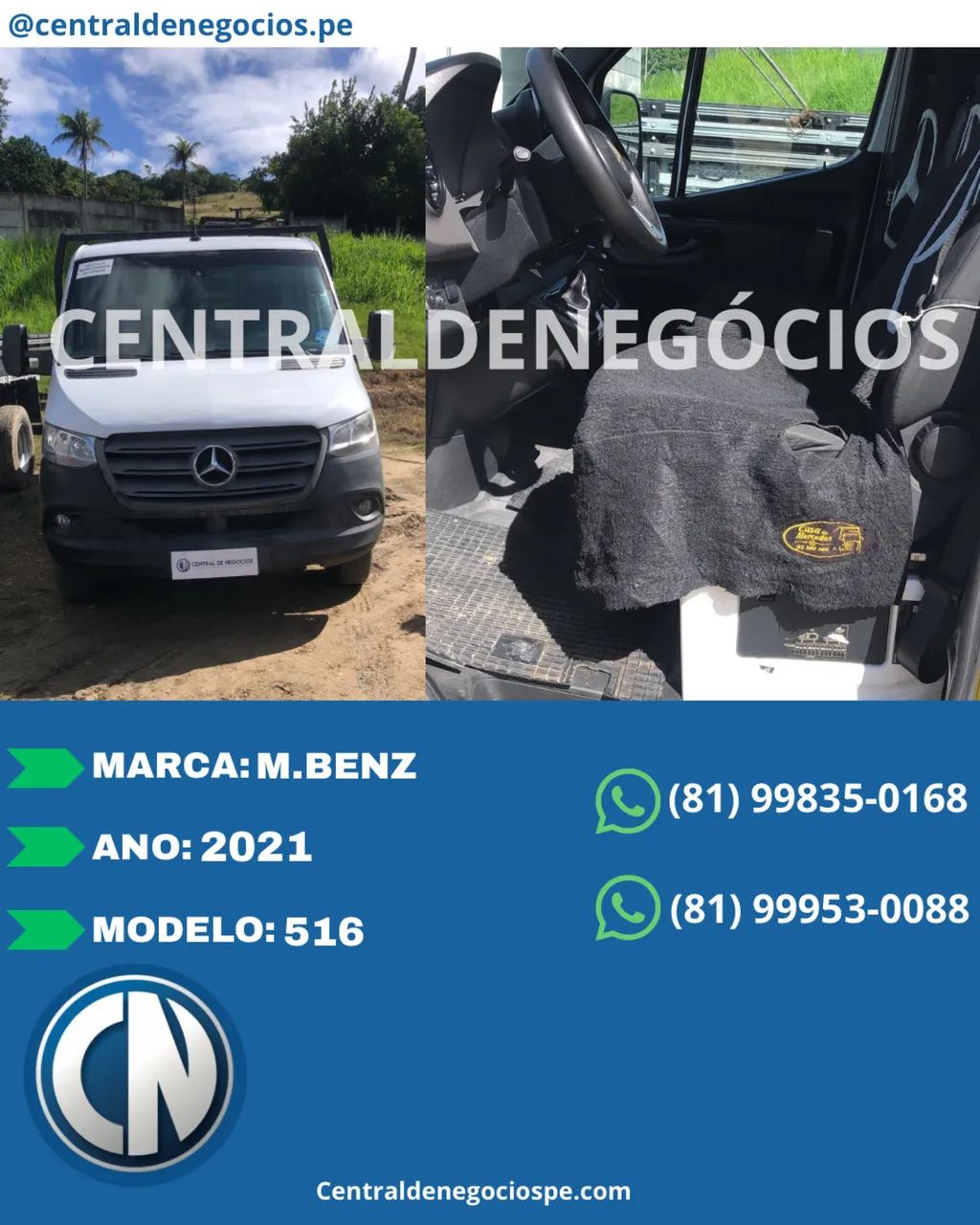 Caminhão M.BENZ SPRINTER 516 -2021 - Foto 3