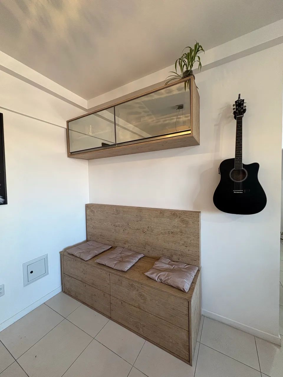 Mesa, aereo, balcão, gaveteiro