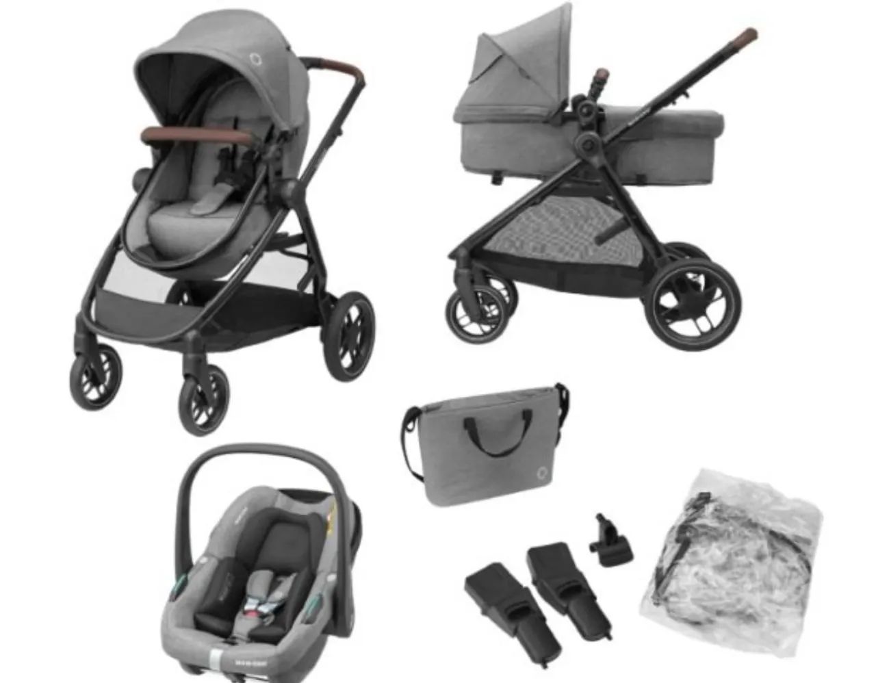 Carrinho de bebê 3 em 1 Maxi Cosi Zélia 