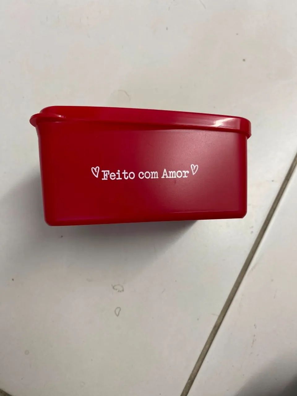 Tupperware 400 ml Vermelho