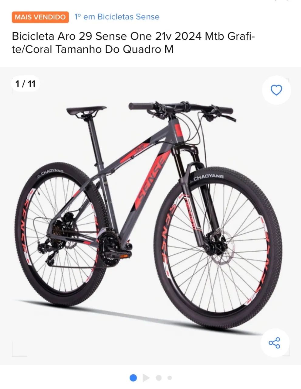 Vendo bike Sense Aro 29 - Foto 3