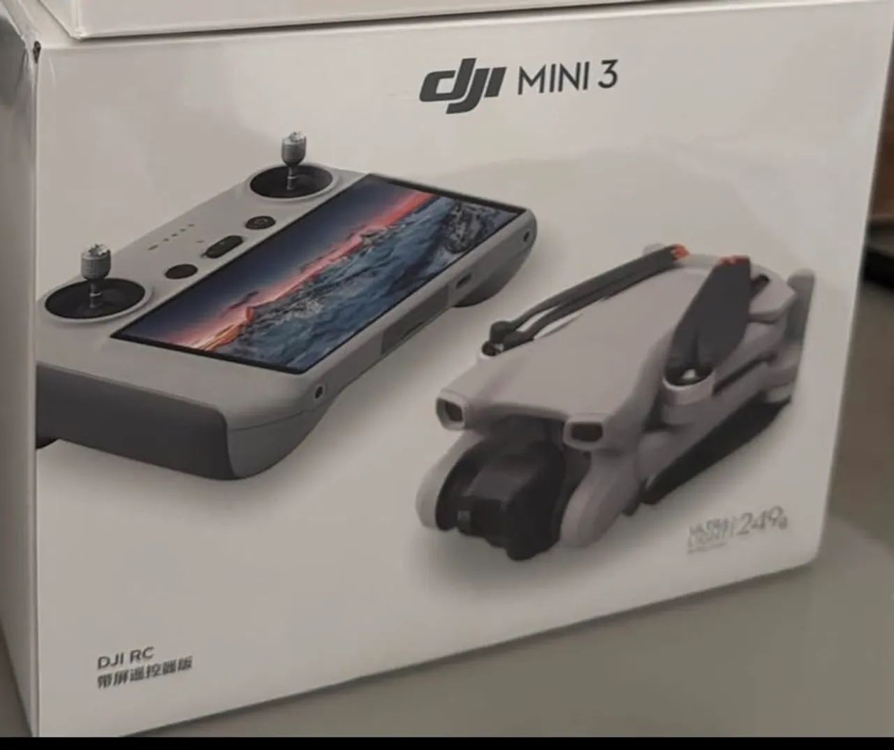 DRONE MINI 3 CONTROLE COM TELA