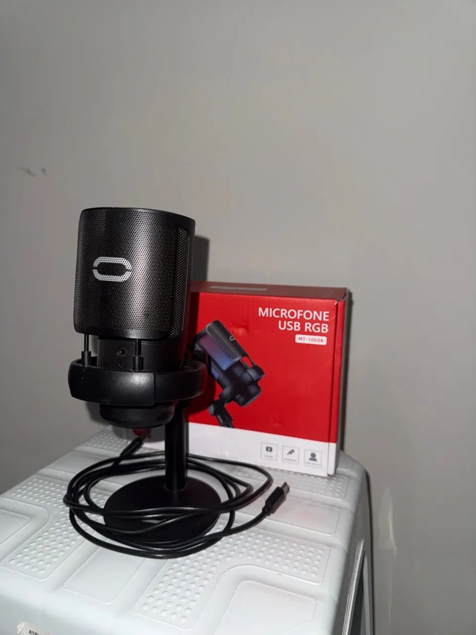 Microfone Usb RGB - MT 1060R