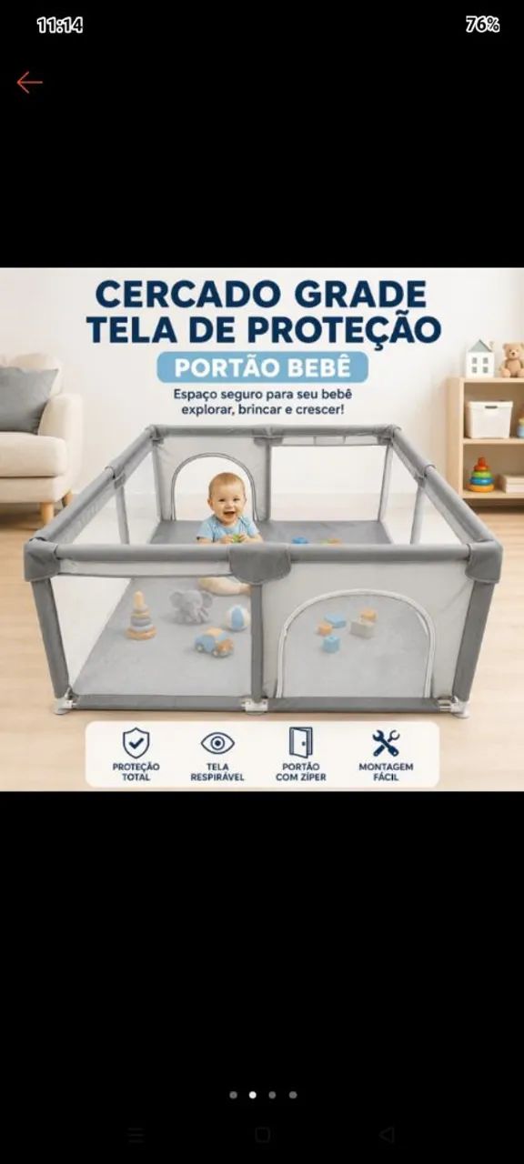 Cercado para bebê  - Foto 4