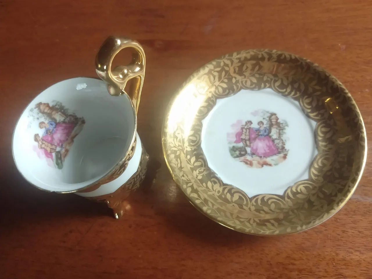 Raridade Conjunto de Café PORCELANARTE década de 70 - Foto 4