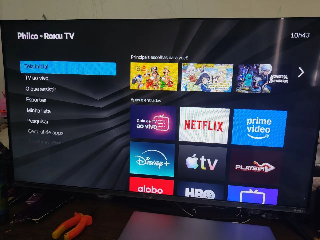 TSmart Tv Philco 40 polegadas R$ 850