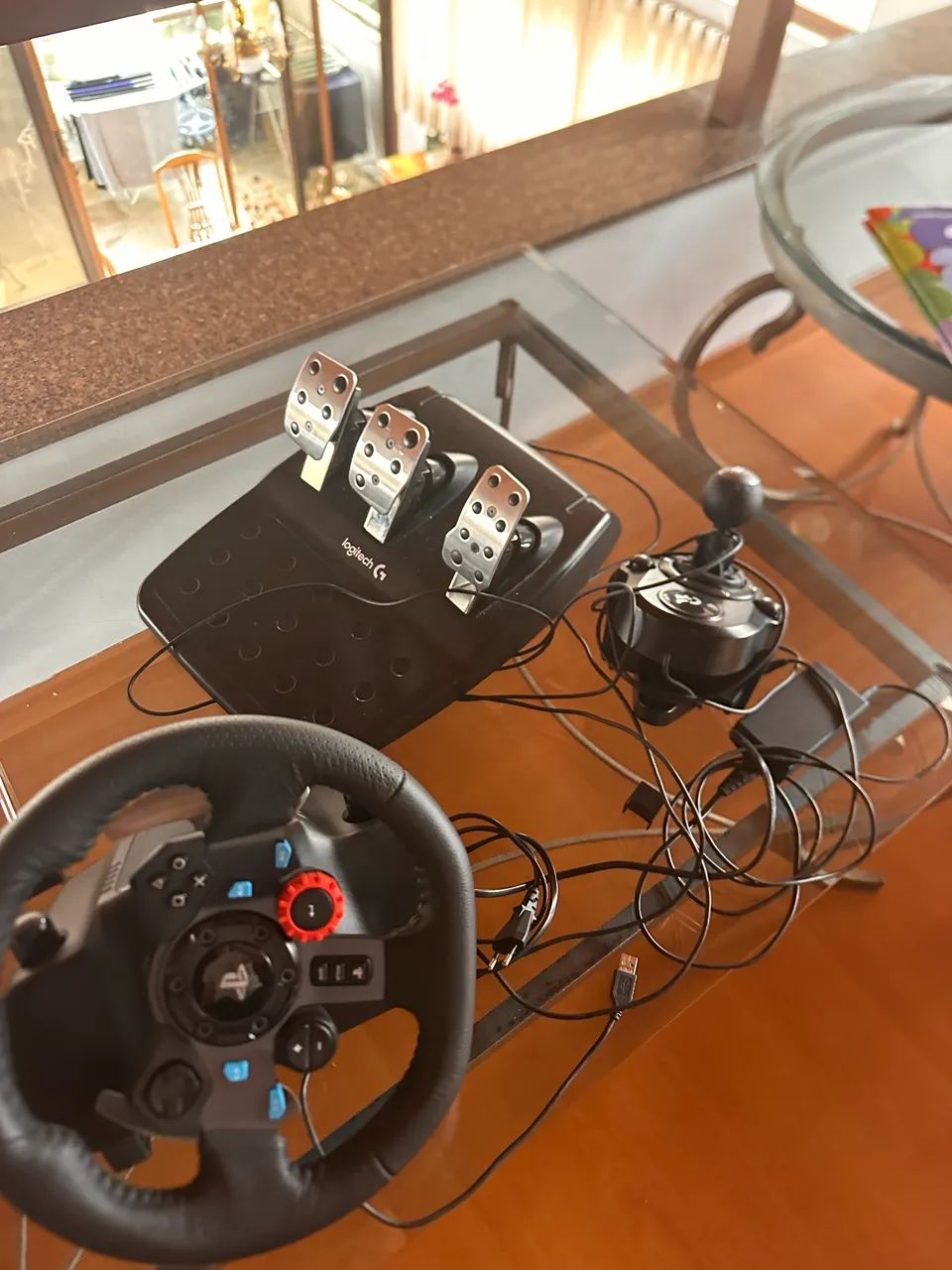 Volante logitech g29 completo NOVO sem caixa 