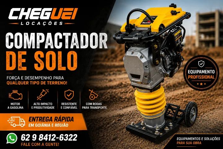 Compactador de Solo para Locação | Sapo Compactador