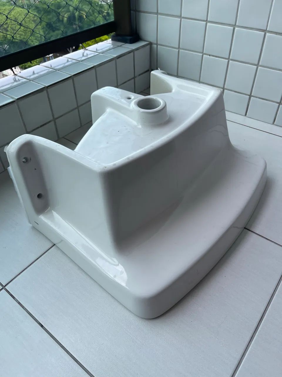 Tanque de lavar roupa DECA - Em Louça  - Foto 2