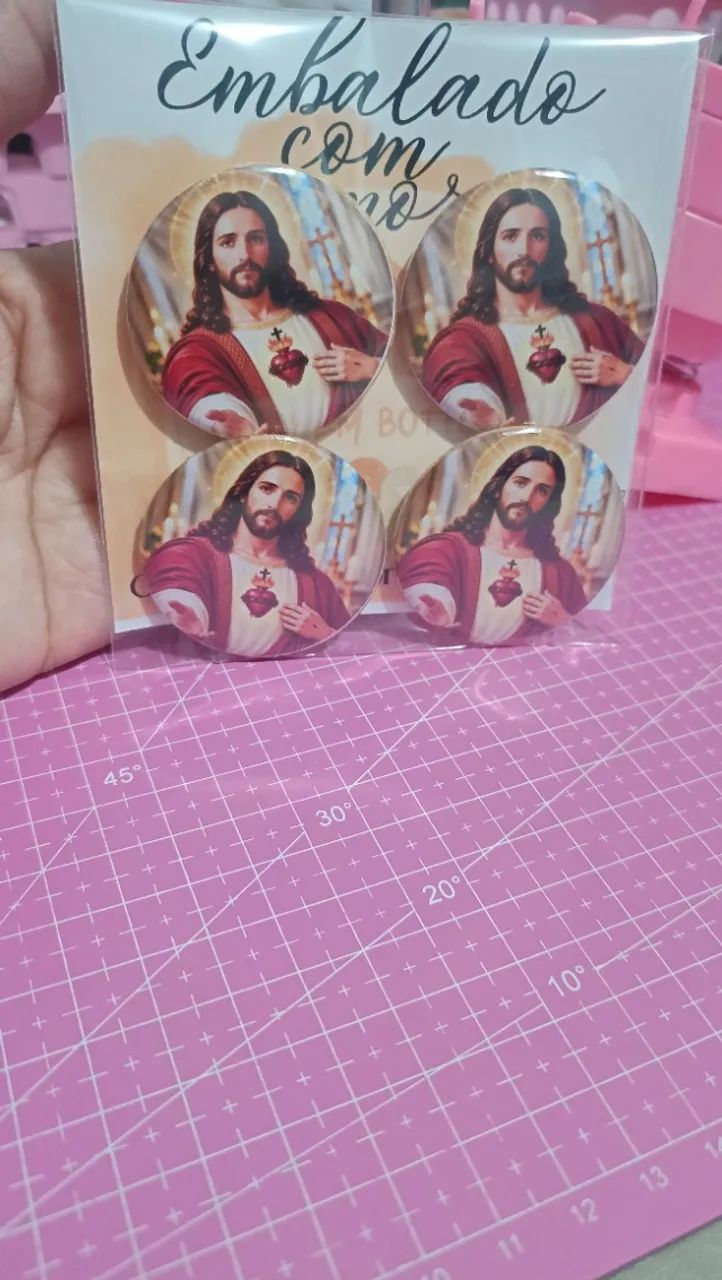 Chaveiros personalizados em bottons  - Foto 4