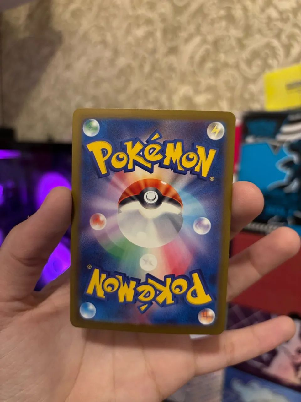 Carta Pokémon Mewtwo EX da Equipe Rocket SAR - Foto 2
