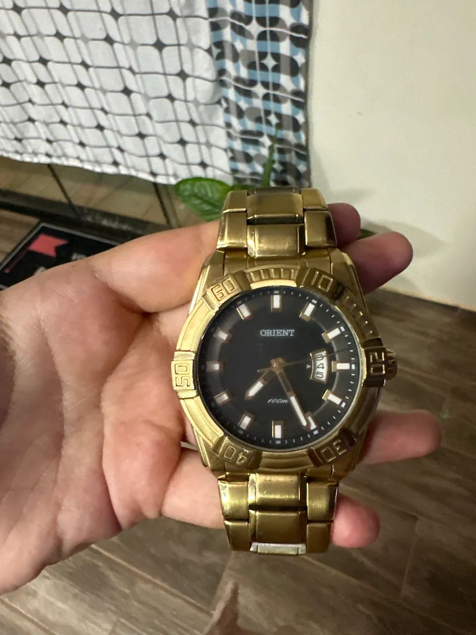 Vendo relógio ORIENT original, bateria nova, em estado perfeito 