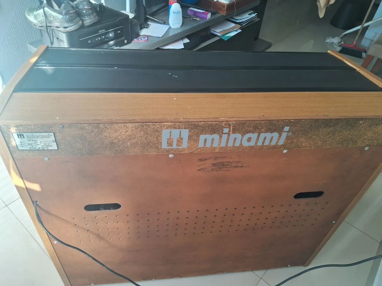 ÓRGÃO MINAMI NE- 7100 - Instrumentos musicais - Cruzeiro Novo