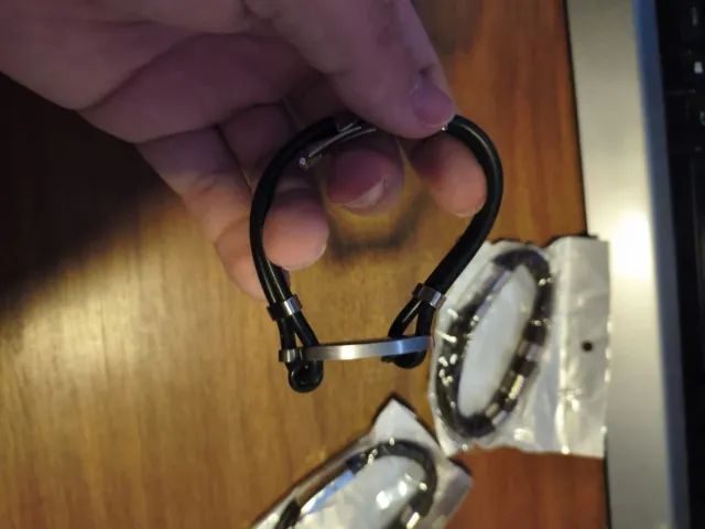Pulseira de Couro e Corda - 3 Unidades Aleatorias - Foto 3