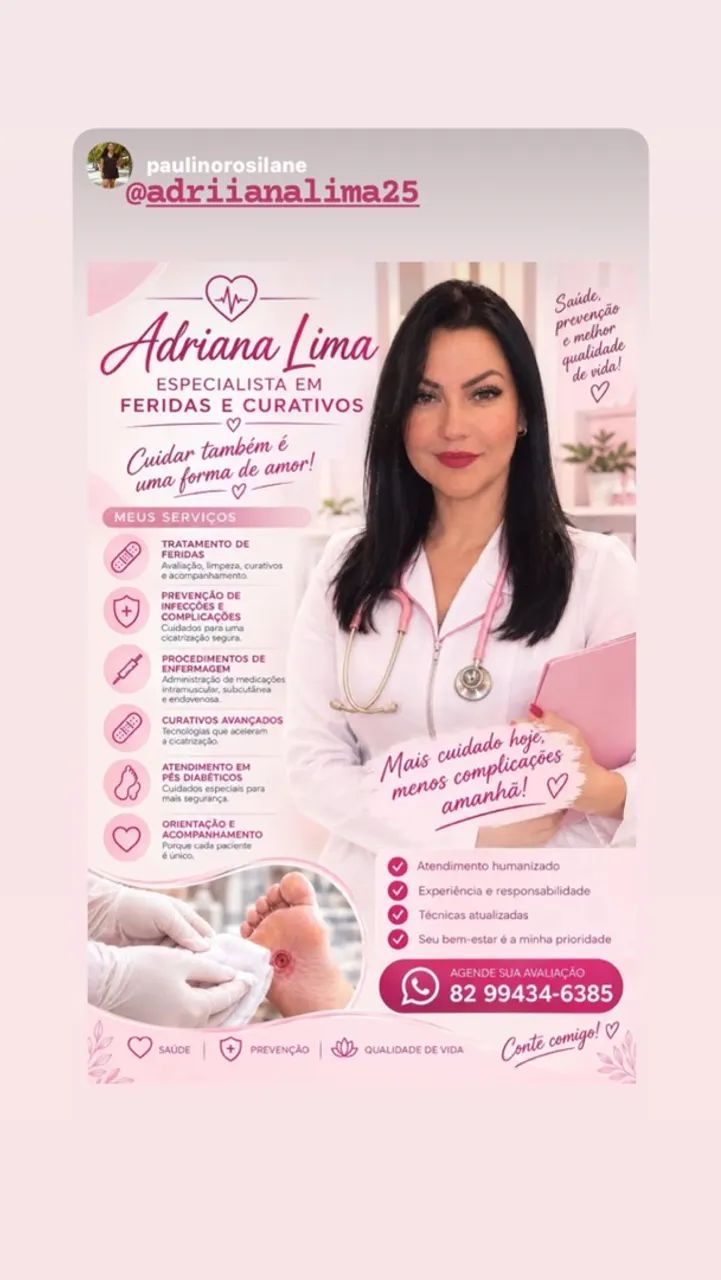 Especialista em feridas e curativos . - Foto 2