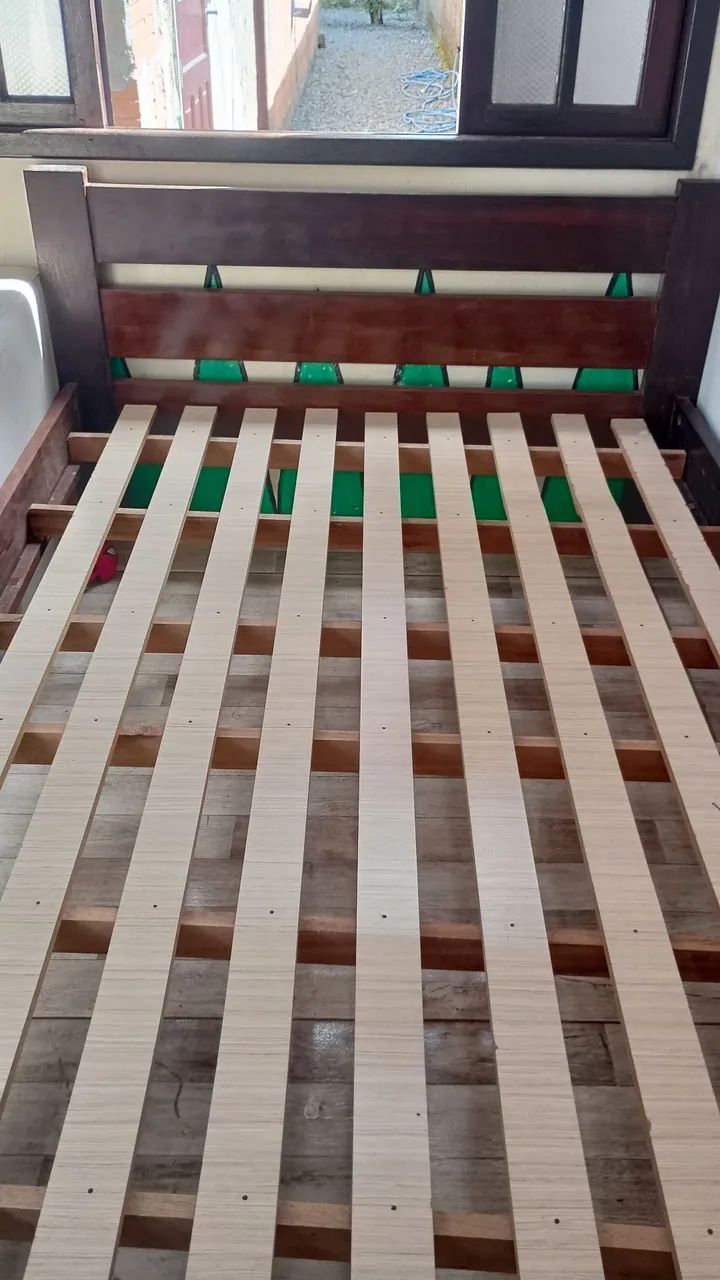  Cama de casal Madeira boa  - Foto 2