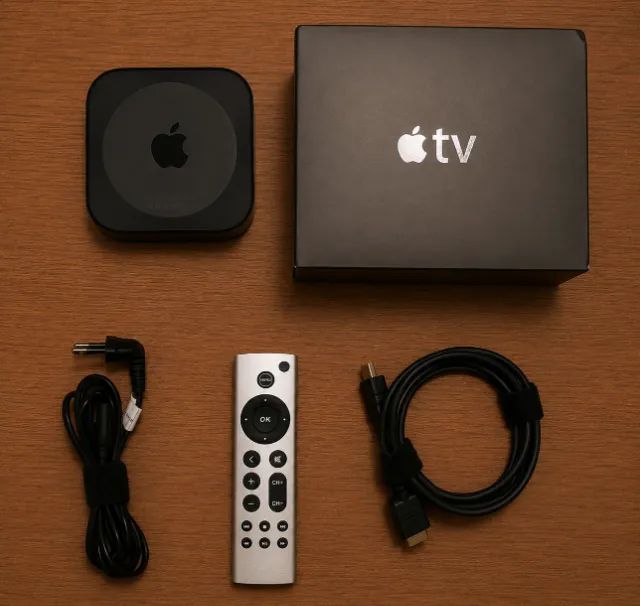 Apple TV HD 第4世代 32GB MHY93J/A　A1625 APPLE TV HD 4ª GERAÇÃO 32GB A1625 - FULL HD 1080P - Dispositivos