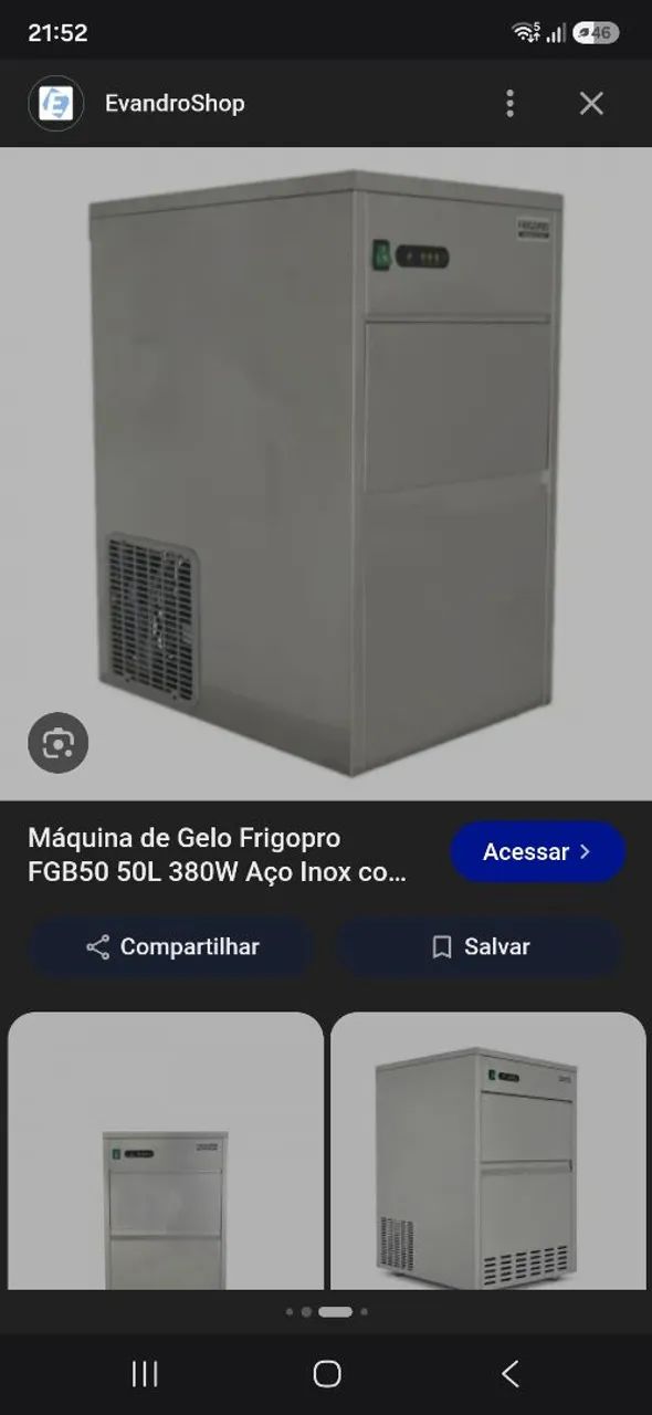 Máquina de gelo  - Foto 2