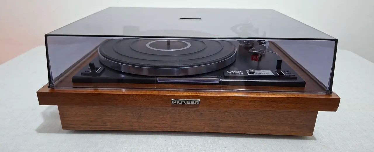 Toca Disco Pioneer PL-25E Belt-Drive 127V (Sansui, Kenwood