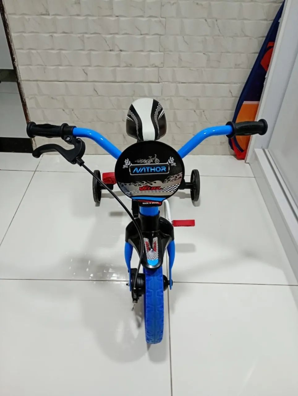  Bicicleta Infantil Aro 12 Veloz - Nathor - Foto 2