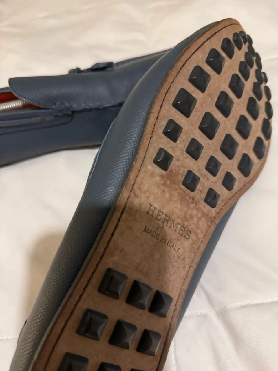 Mocassins HERMÉS masculino  - Foto 3
