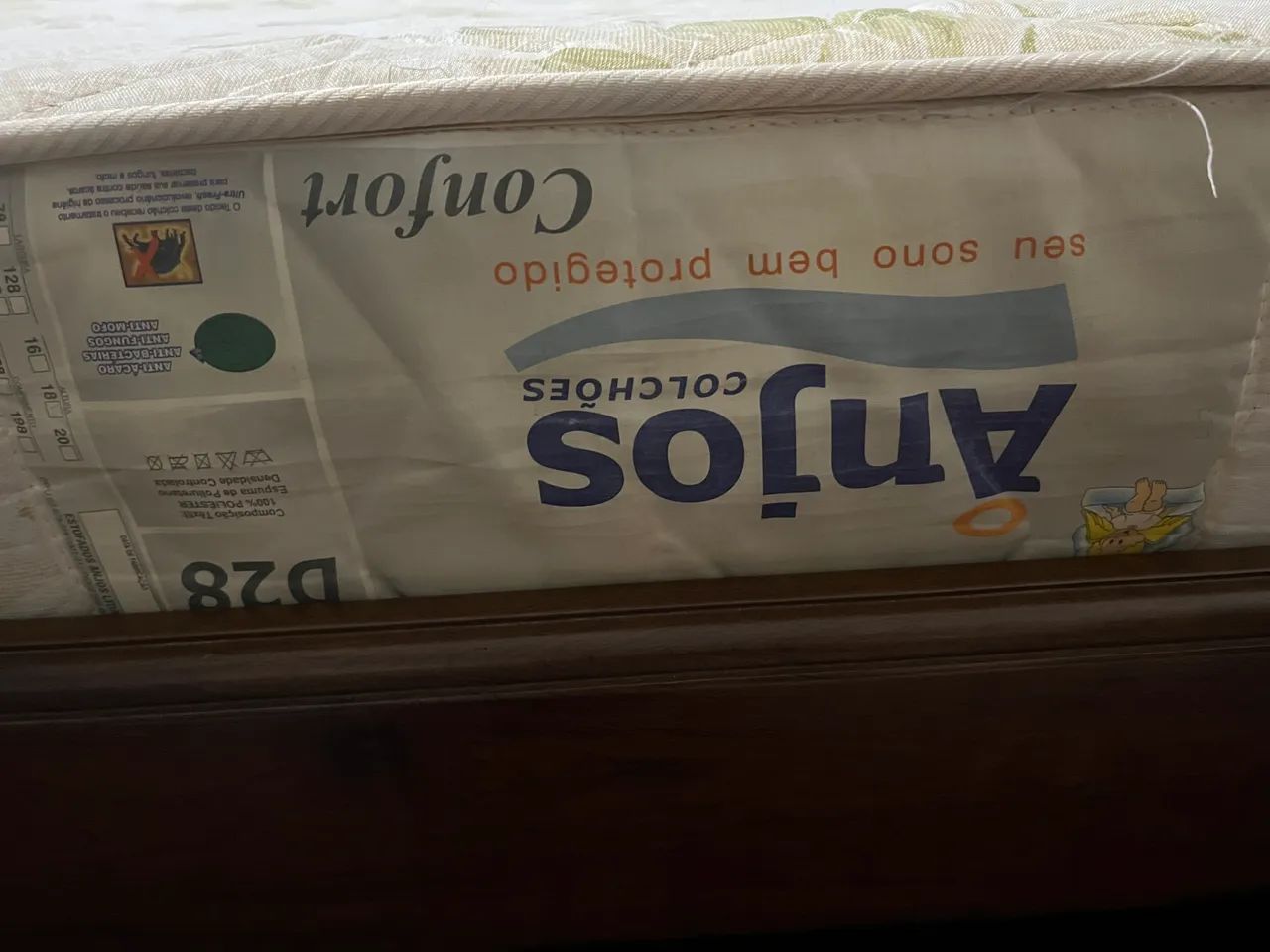 Vendo cama de solteiro e colchão  - Foto 3