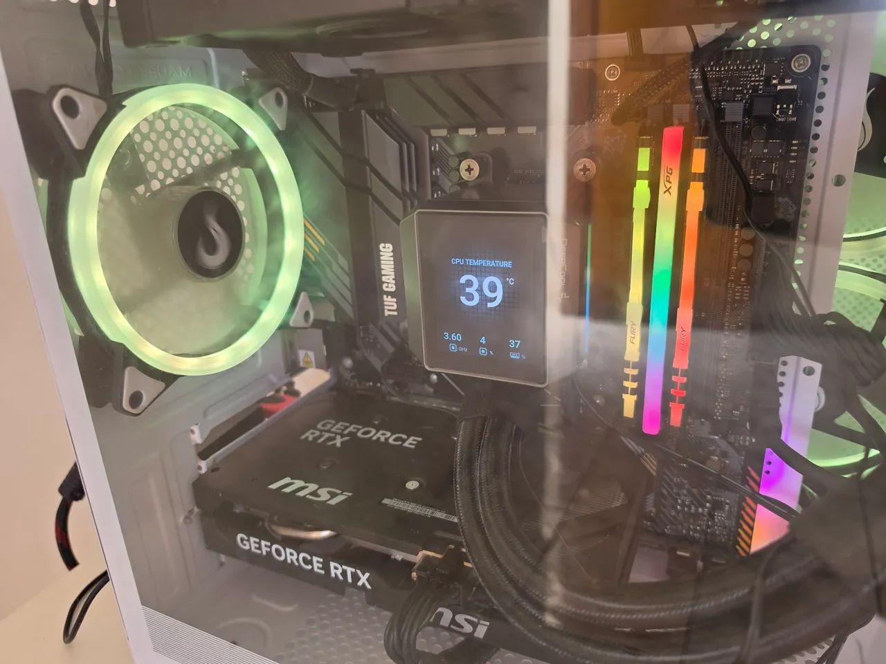 PC GAMER DE ALTO DESEMPENHO ( SETUP COMPLETO ) - Foto 3