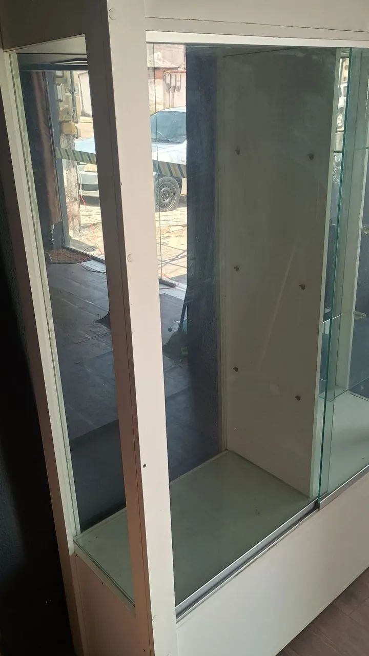 Vitrine/estante de vidro com led  - Foto 2