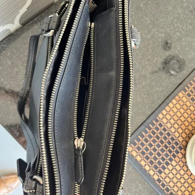 Bolsa preta coach grande - Foto 4