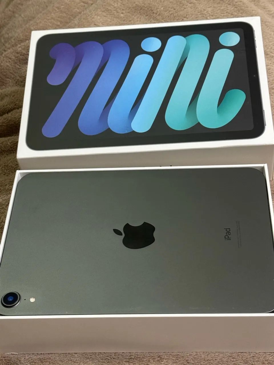 iPad Mini 6 256 gray e purple