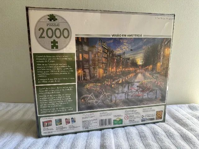 Quebra-cabeça 2000 peças ?Verão em Amsterdã? - Foto 2