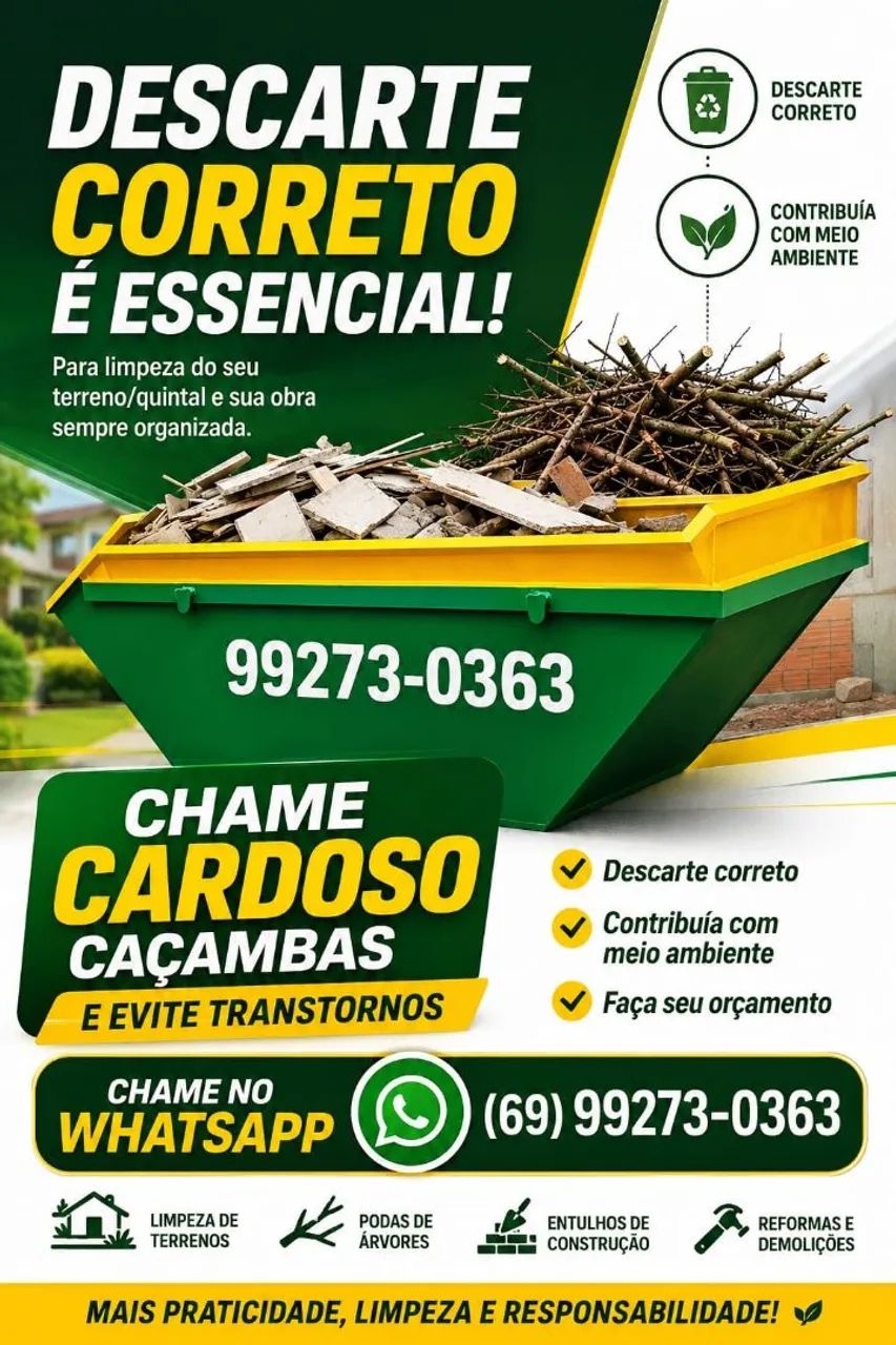 Aluguel de caçambas papa entulhos  - Foto 2