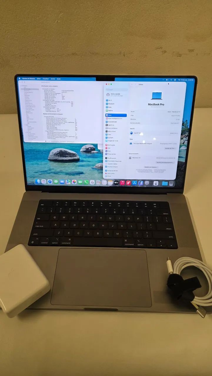 Macbook Pro 16 M1 Max 32gb 1tb GPU32