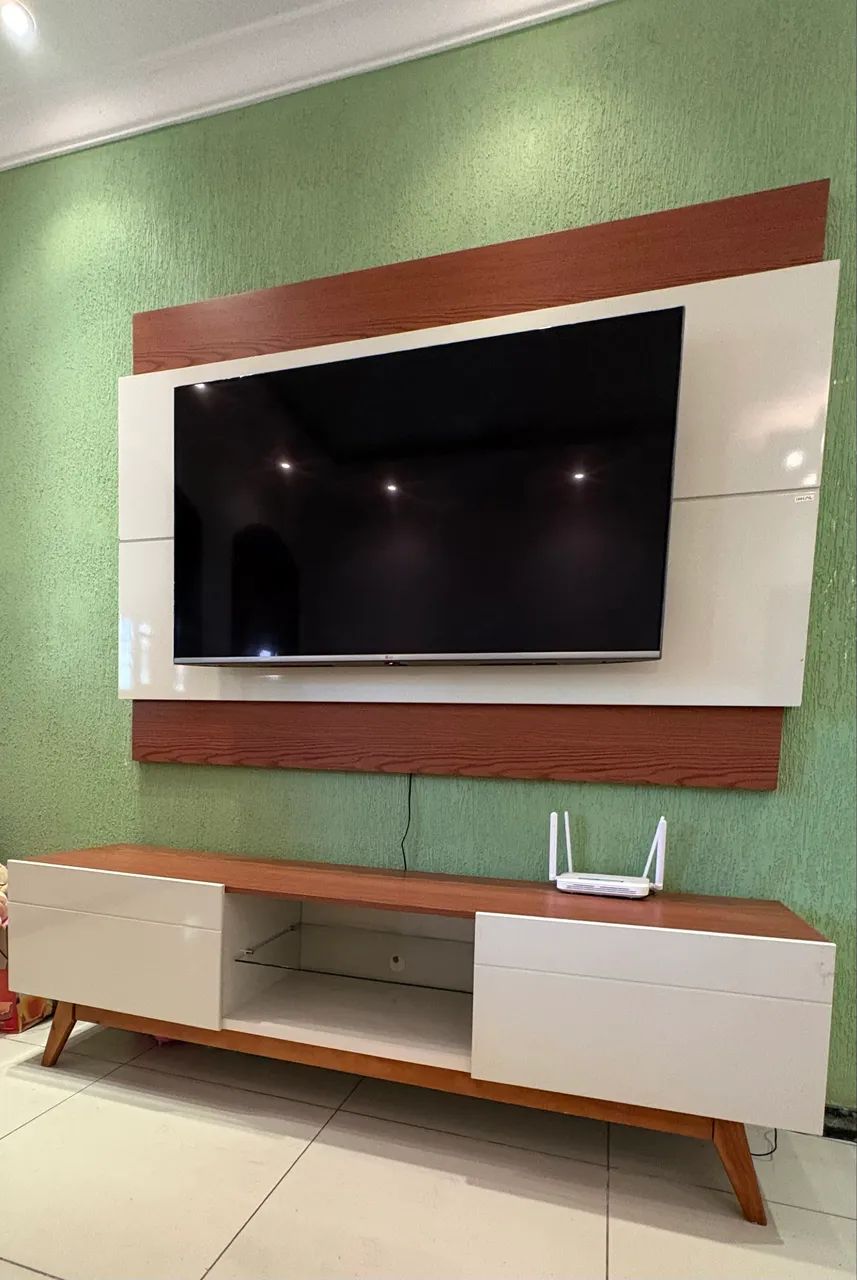 Rack com painel
