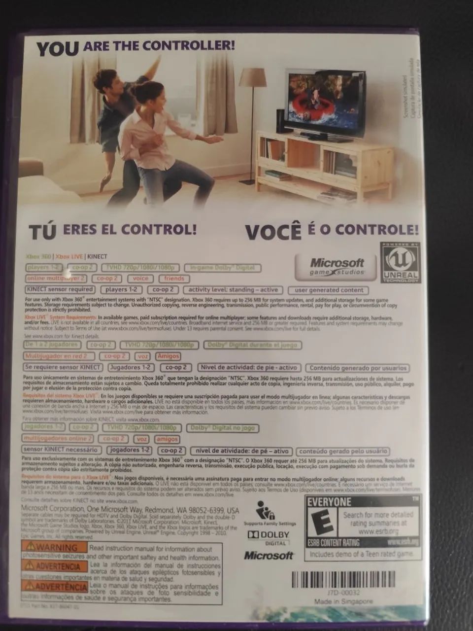 Jogo: Kinect Adventures! - Foto 2