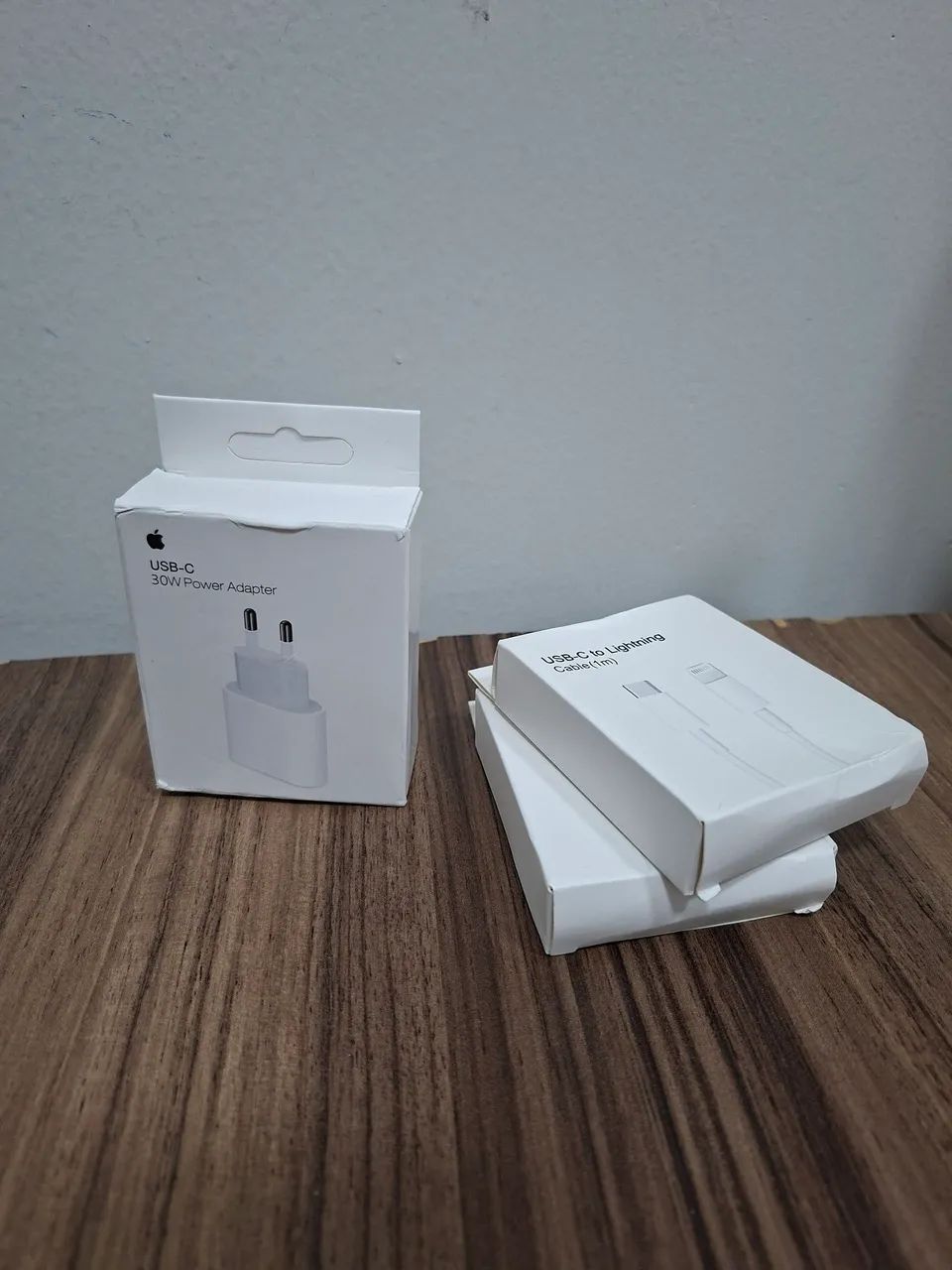 Carregador IPhone 30w com 2 cabos de 1m - Foto 2