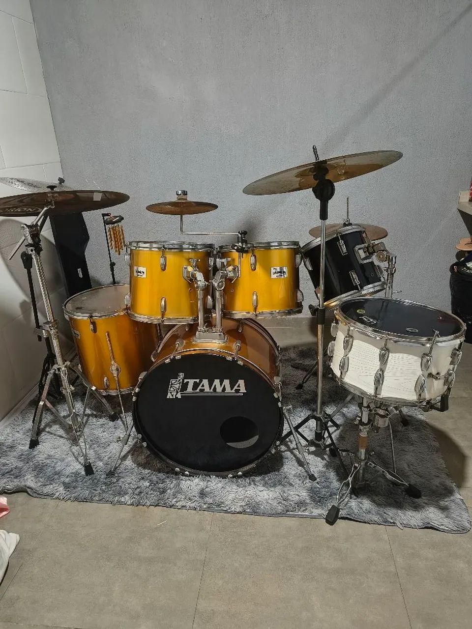 Bateria acústica completa 