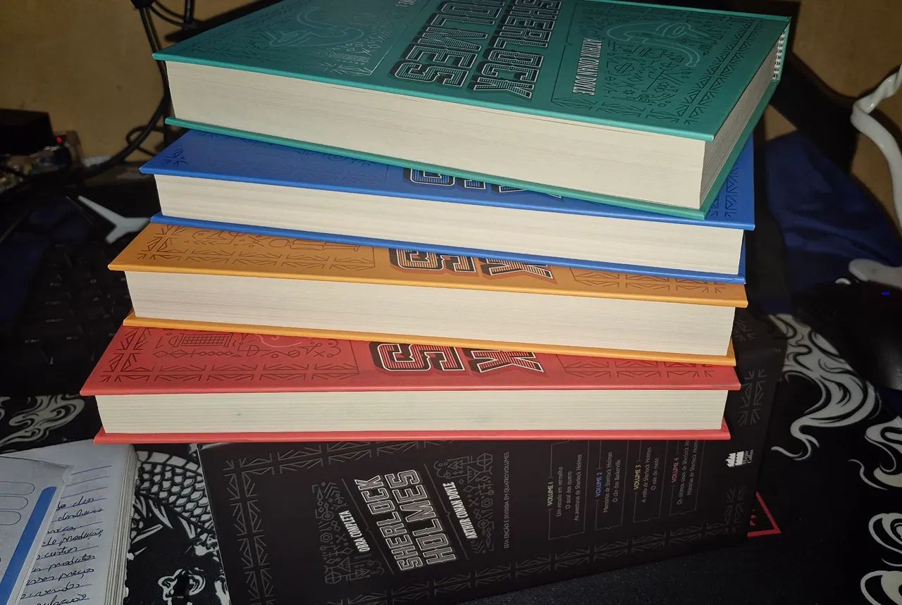 Box Sherlock Holmes - Obra completa (Capa dura) - Foto 4