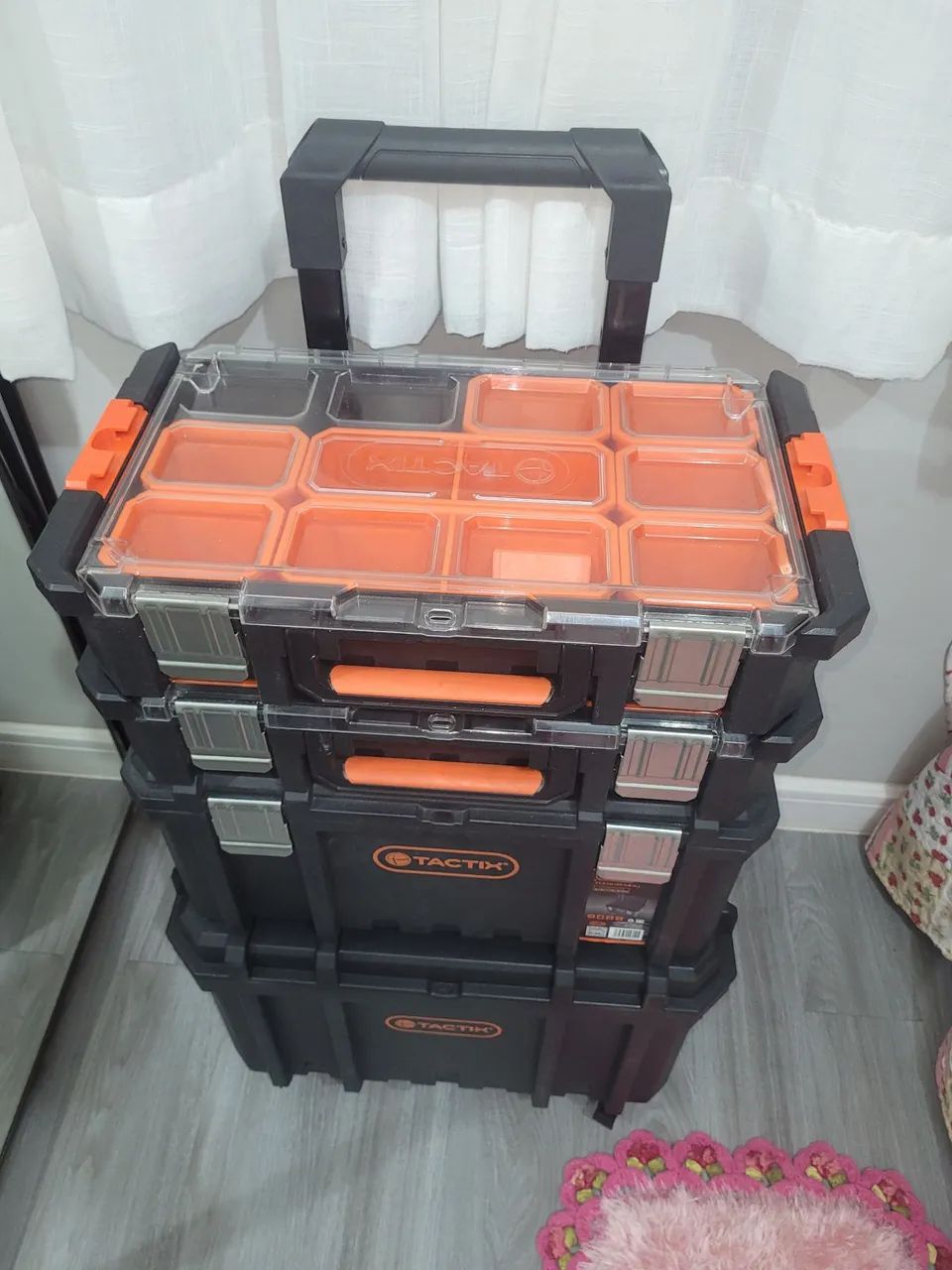 Caixas modulates com carrinho  para ferramentas  - Foto 3