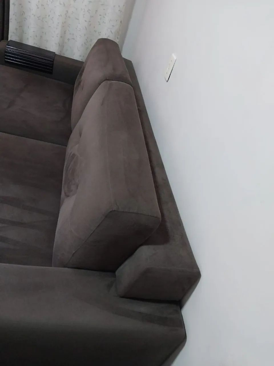 Sofá marrom escuro  - Foto 3