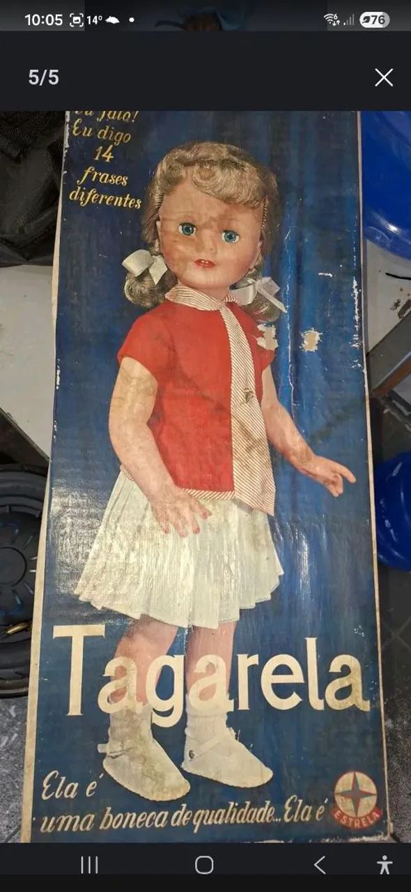 Boneca tagarela Estrela 1966 não funciona - Foto 2