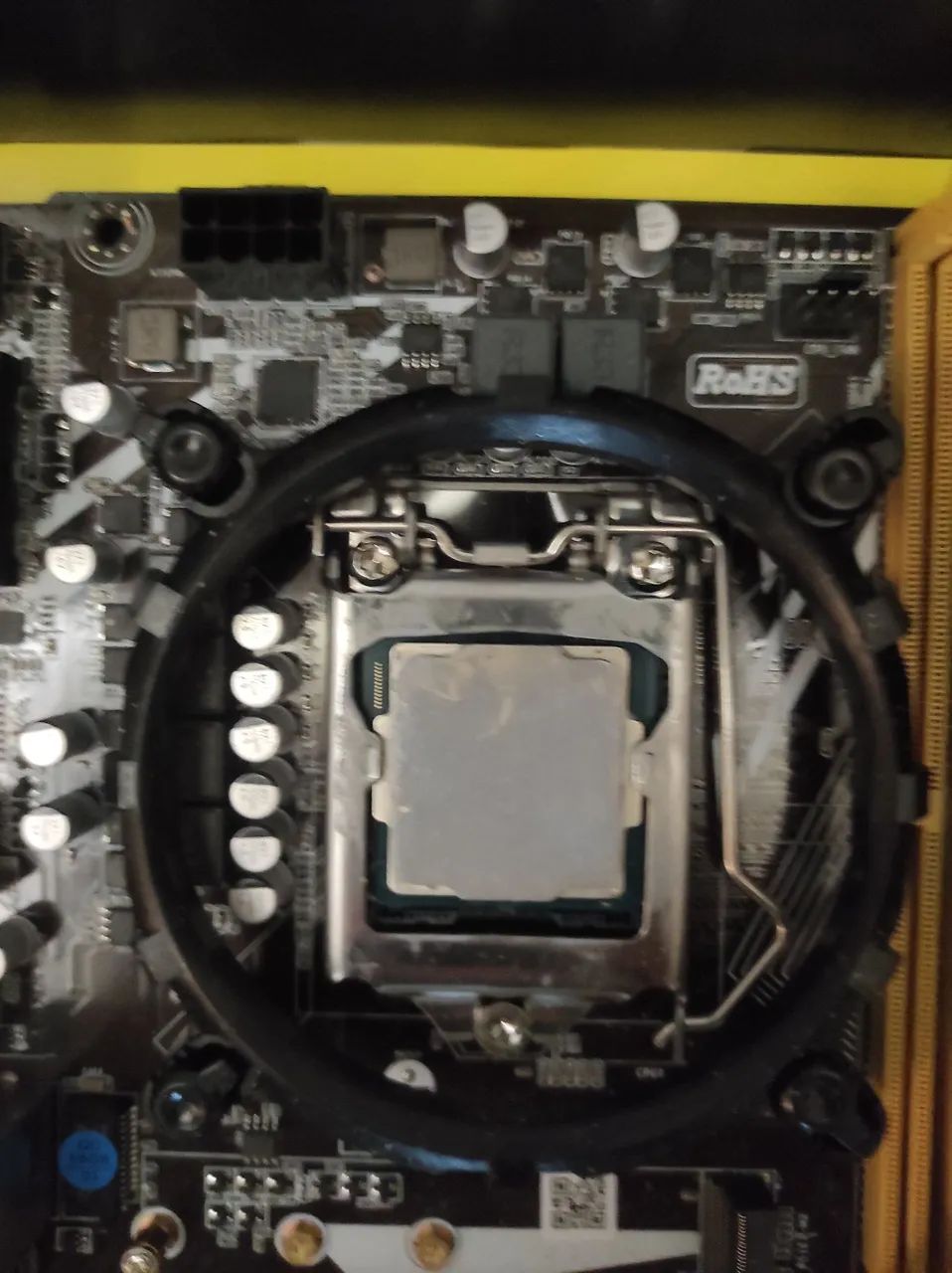 Vendo placa mãe+ processador+ gb ram
