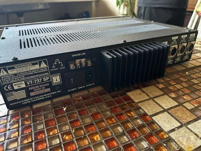 preamp compressor equalizador avalon sp737vt - Foto 4