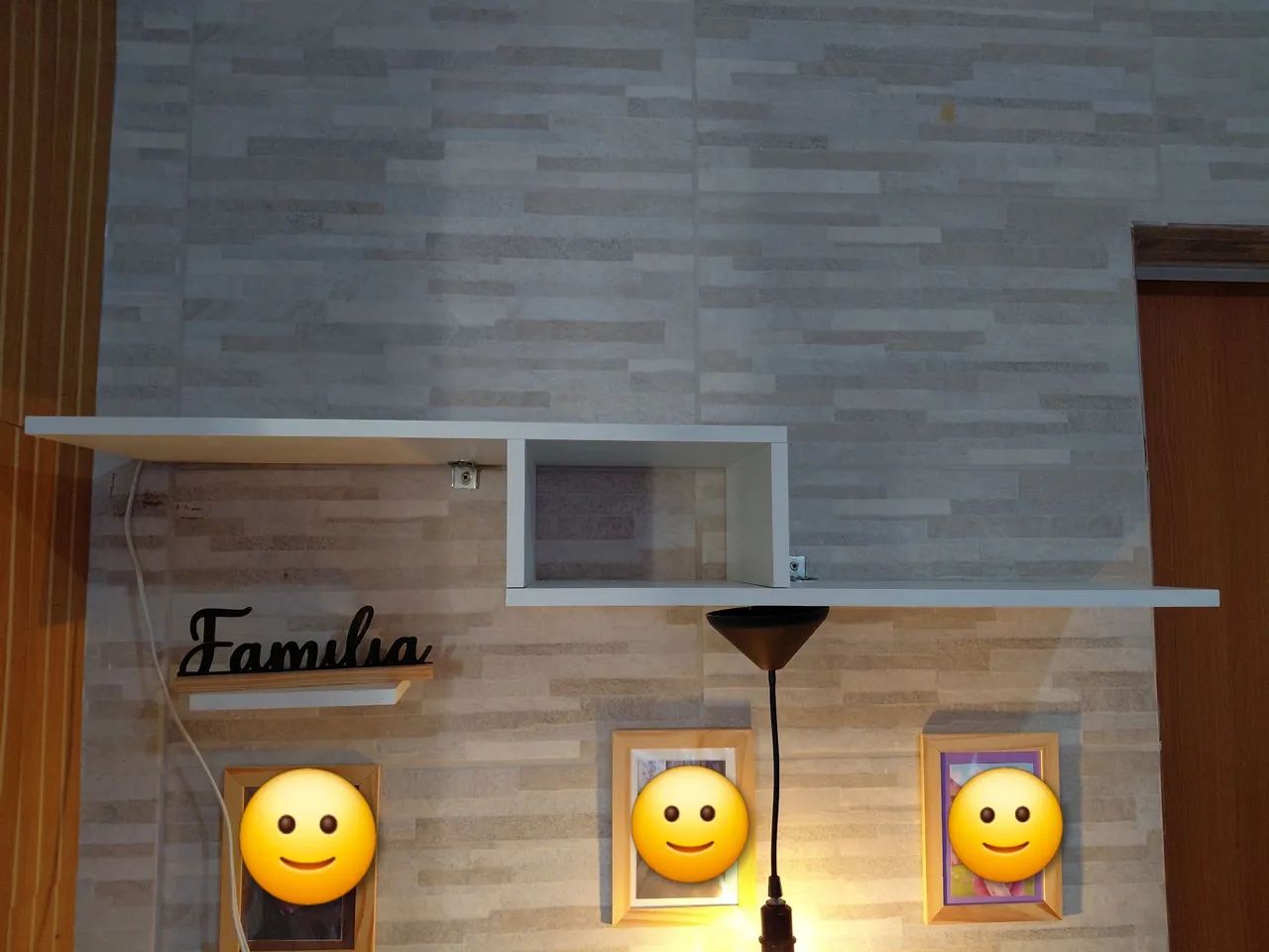 Prateleira com pendente de luz - Foto 2