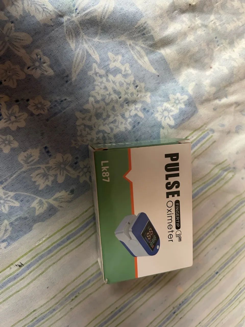 Oxímetro Digital de Dedo LK87 com Caixa