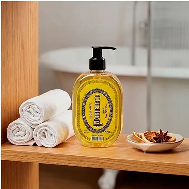 Sabonete Líquido de Glicerina Phebo Lima Persia 320 ml - CM0071 - Foto 5