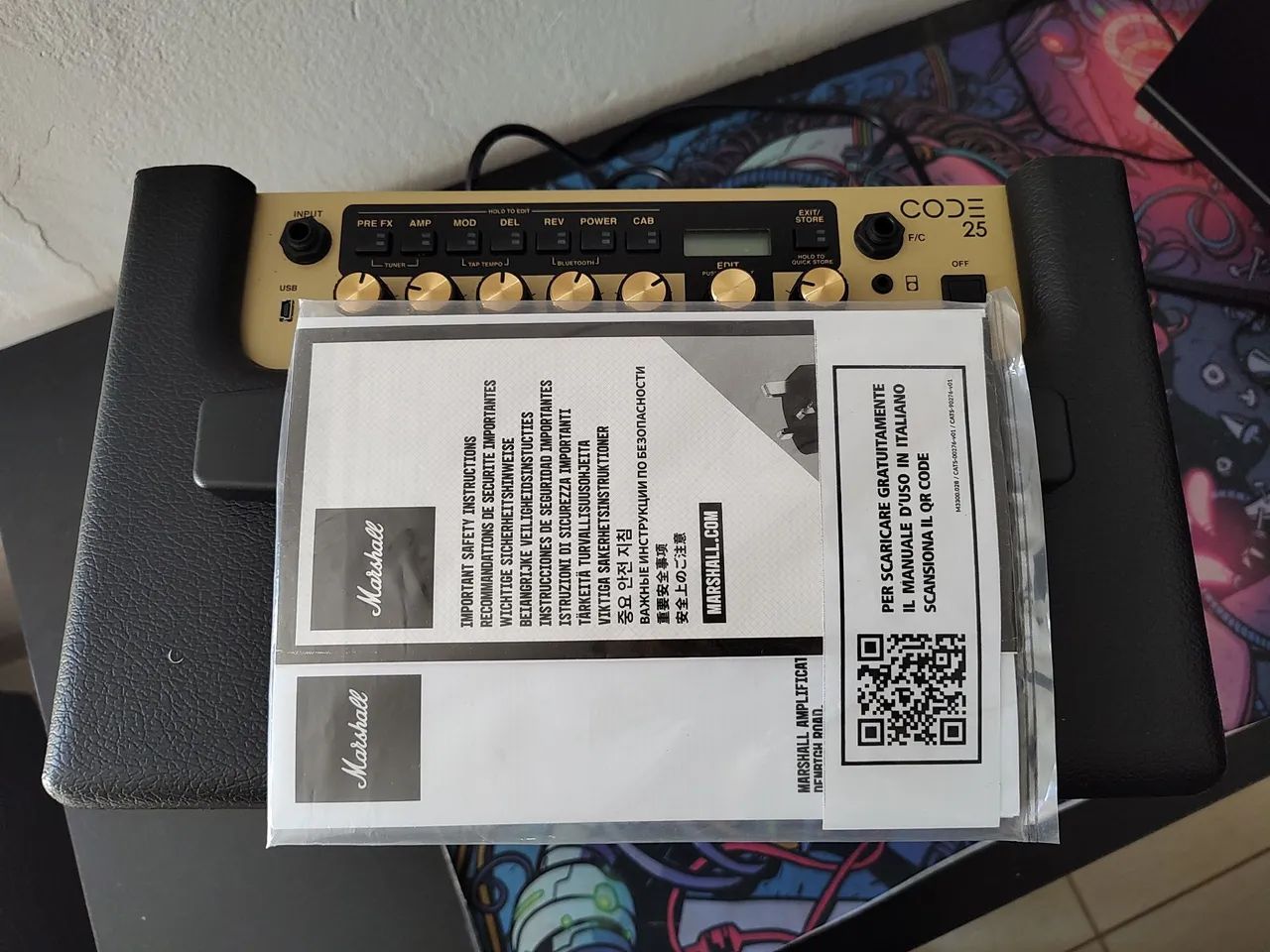 Amplificador Marshall Code 25  - Foto 2