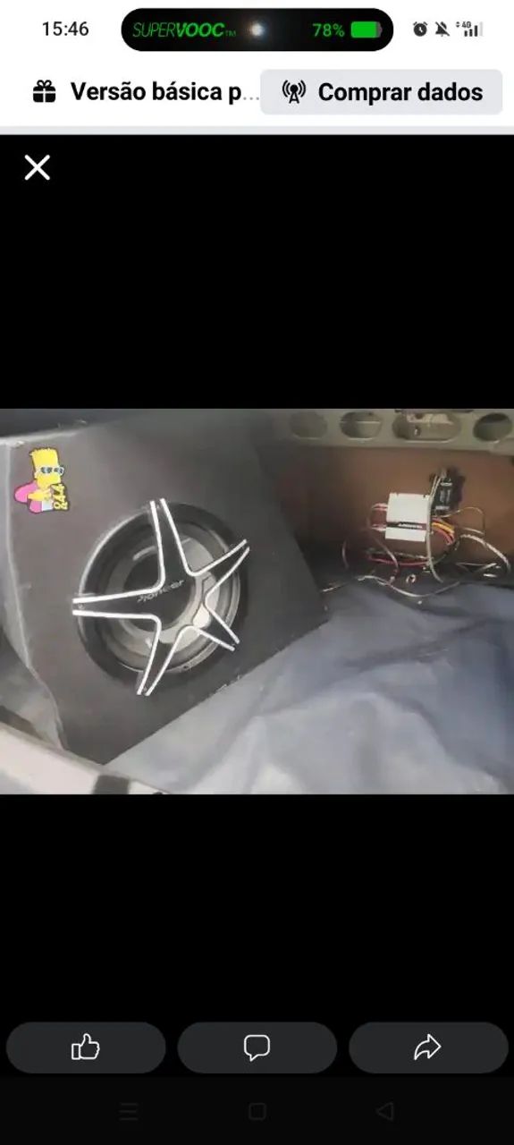 Tampão de som bravox e subwoofer - Foto 2