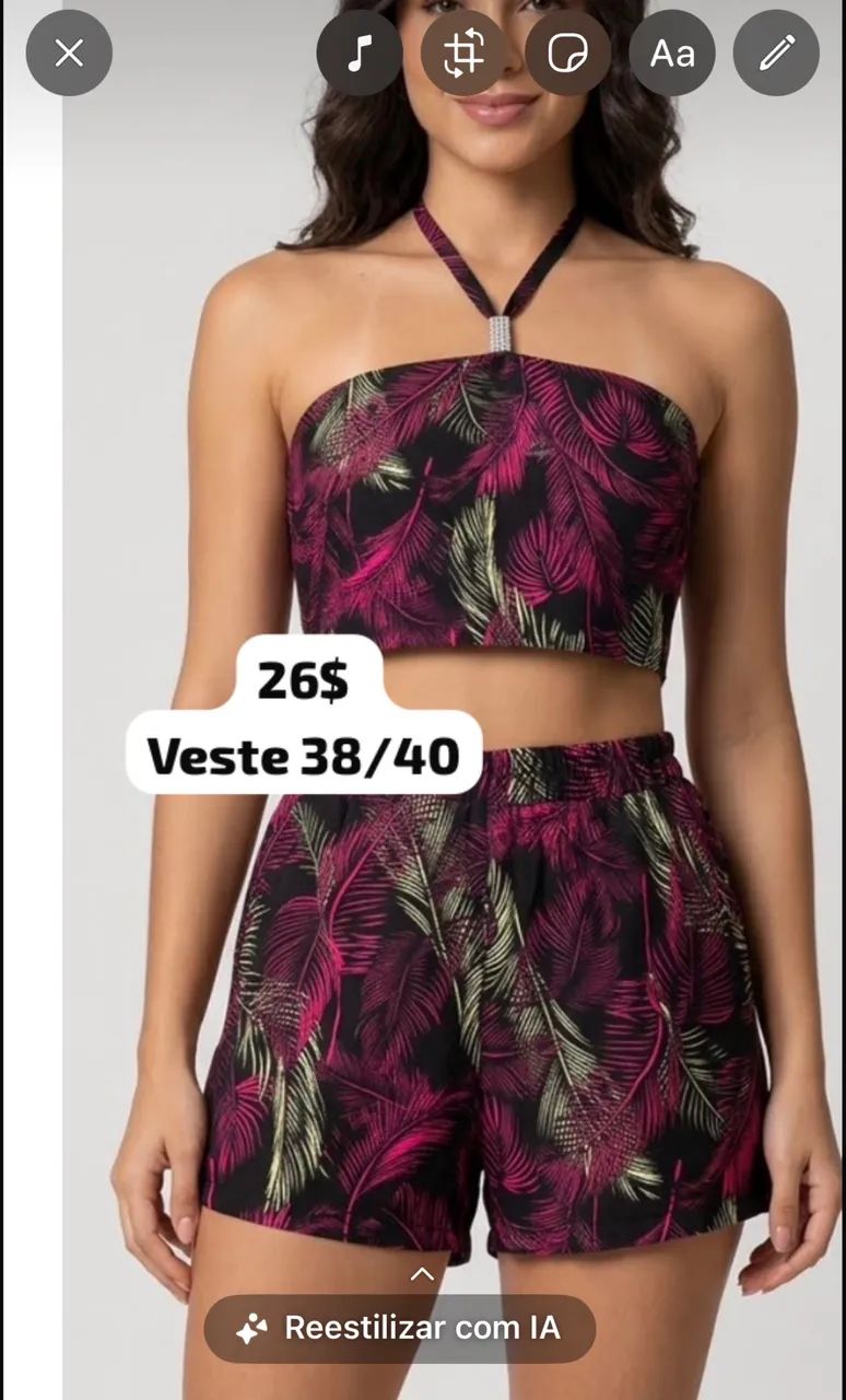 Combo dois por 50$ veste 38/40  - Foto 4