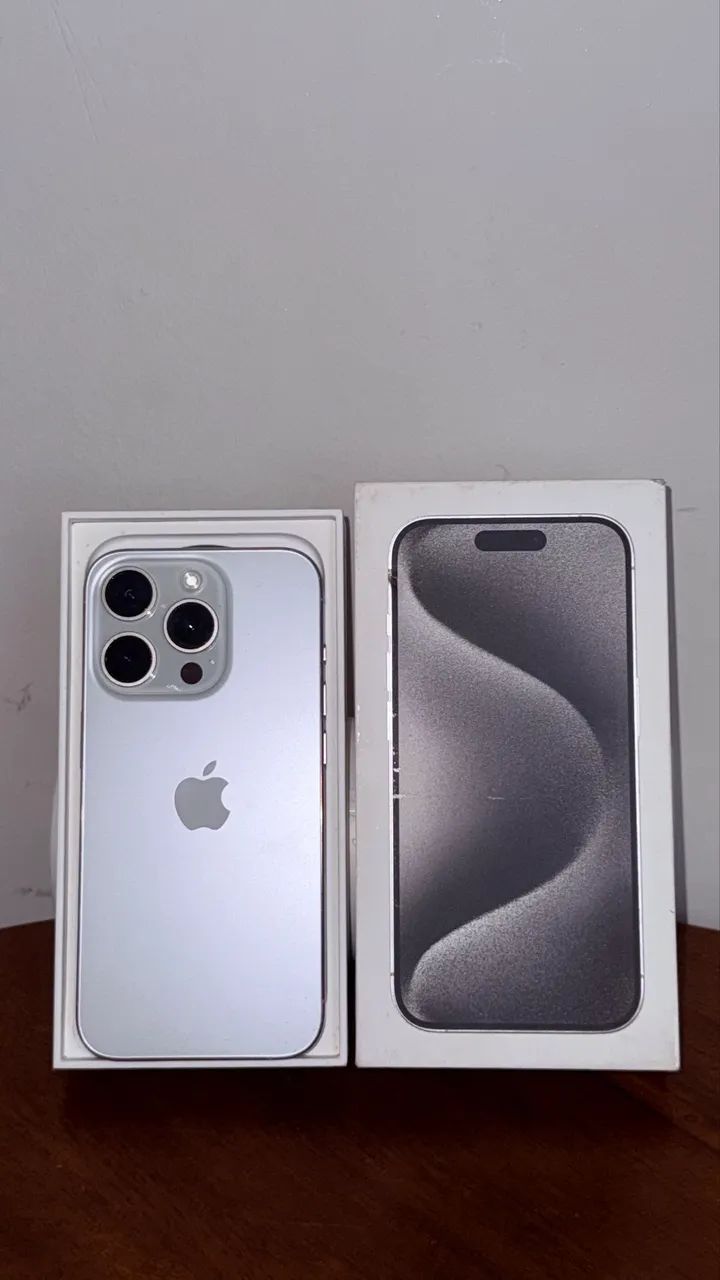 iPhone15 Pro 128GB シルバー IPhone 15 PRO - 128gb - Celulares e Smartphones - Itapuã, Vila